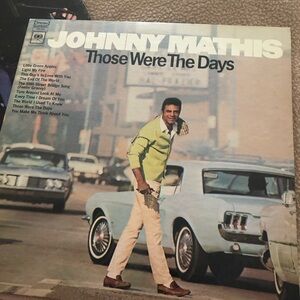 Johnny Mathis "Those Were The DaysVinyl Album & In Person Recorded In Las Vegas